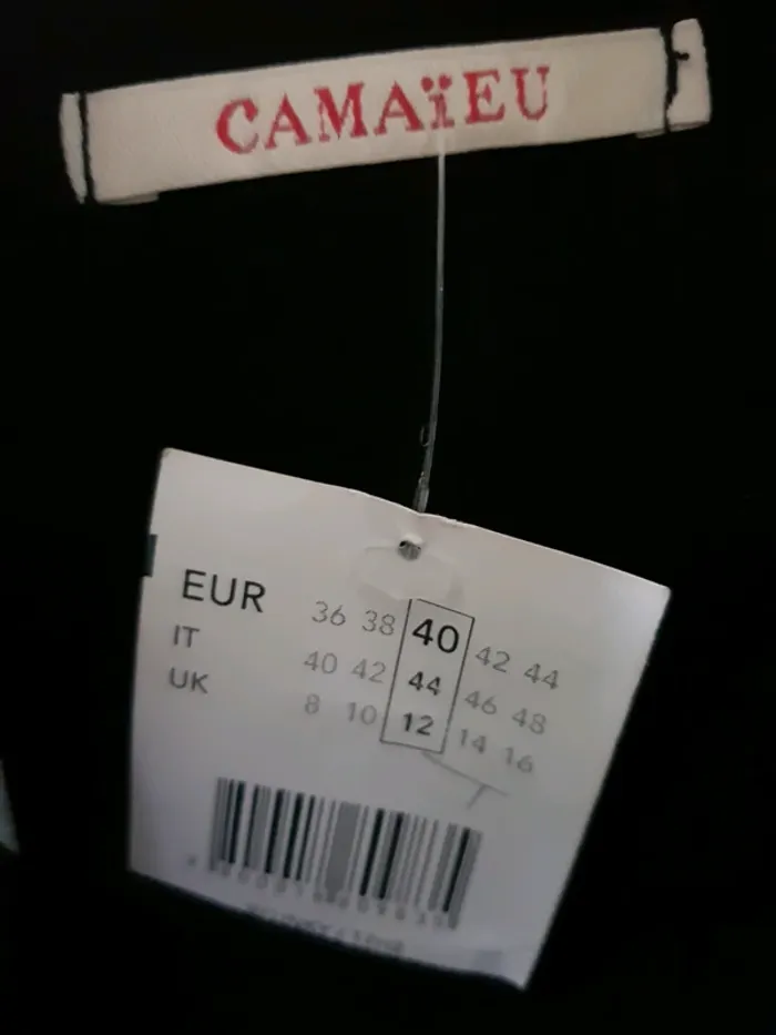 Robe Camaïeu neuve noir à saisir - photo numéro 4
