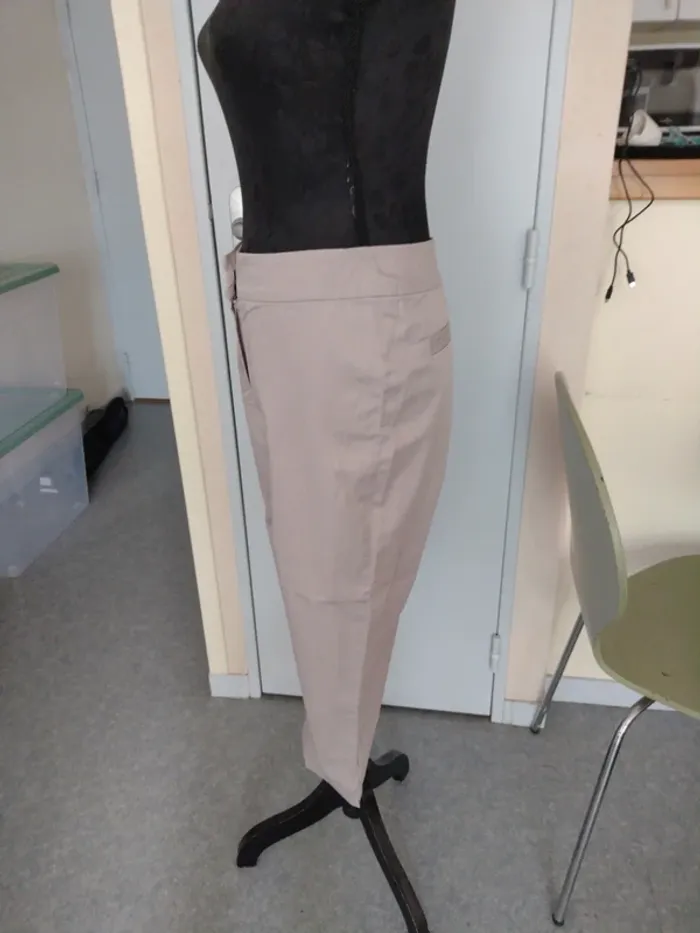 Pantacourt beige Maison 123 – Taille 38 - photo numéro 2