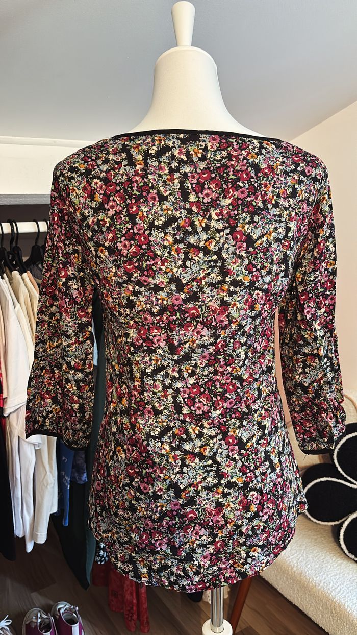 Chemise fleuries Naf Naf T38 - photo numéro 3