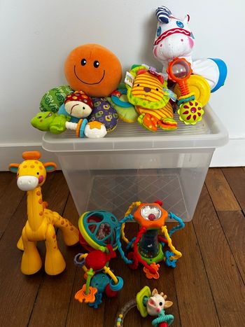 Lot jeux d’éveils  et sensoriel 