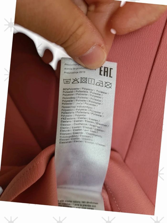 Top sans manches rose taille 38 marque villa - photo numéro 7