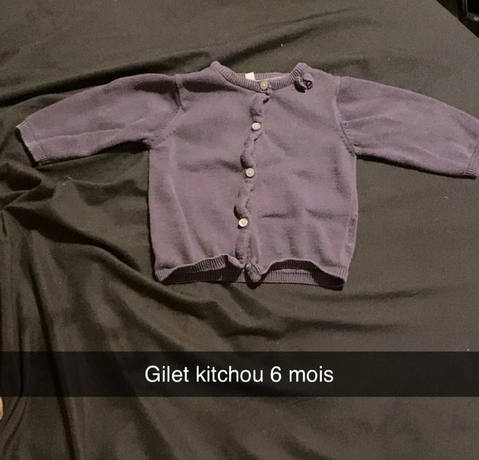 Gilet kitchou 6 mois