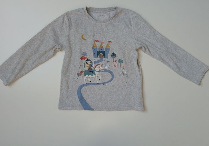 Pyjama en velours garçon 10 ans Vertbaudet - photo numéro 2