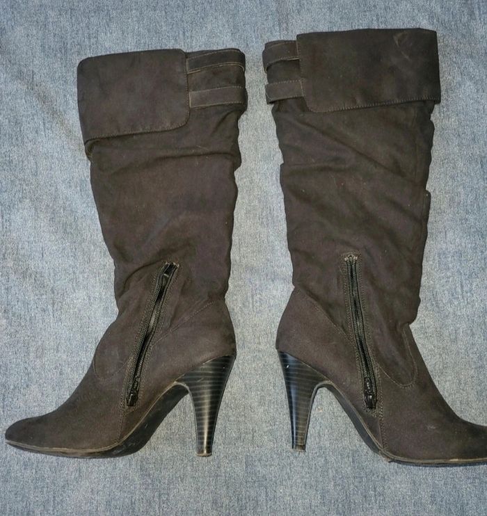 Bottes daim 36 - photo numéro 2