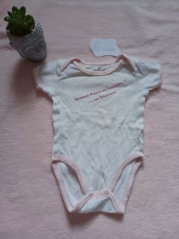 Lot de 5 bodies manches courtes