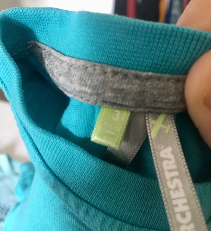 Lot 2 T-shirts 3 et 6mois - photo numéro 3