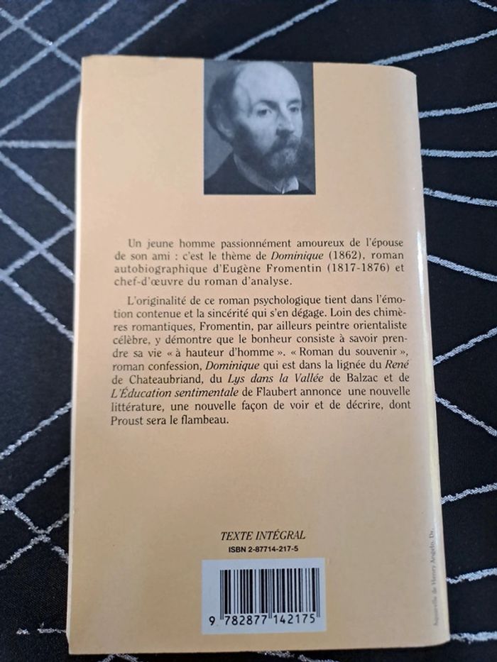 Livre Dominique, Eugène Fromentin - photo numéro 2