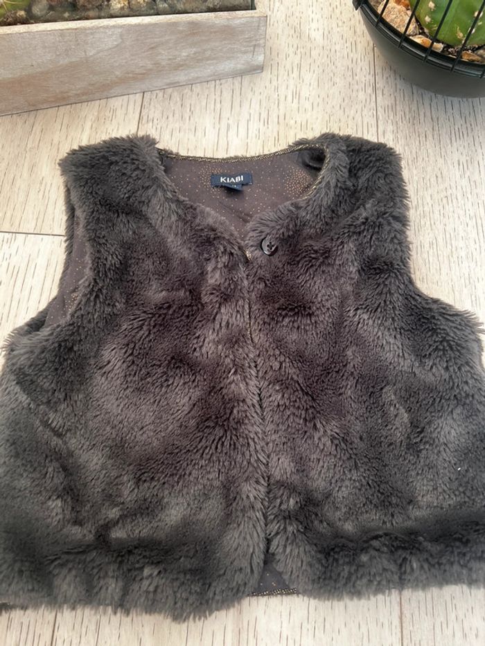 Veste sans manche gris