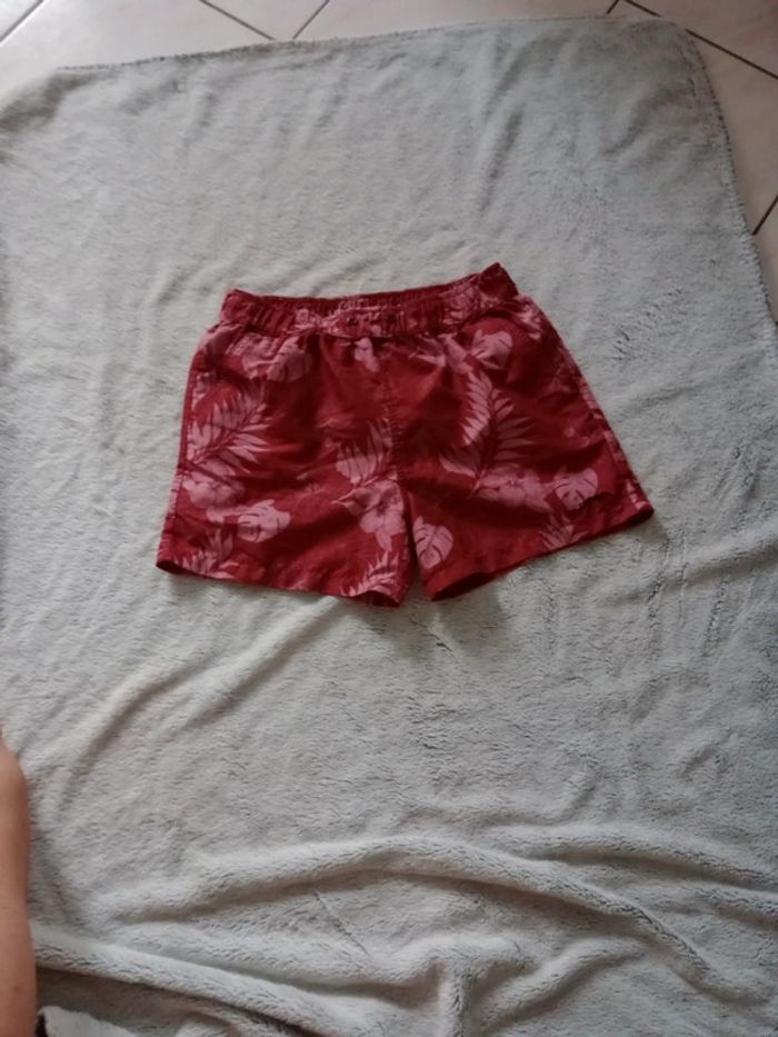 Short de bain homme M Bordeaux c17