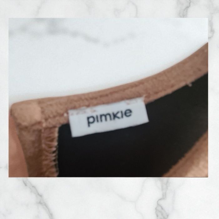 Robe patineuse marron en suédine | Pimkie | XS - photo numéro 3