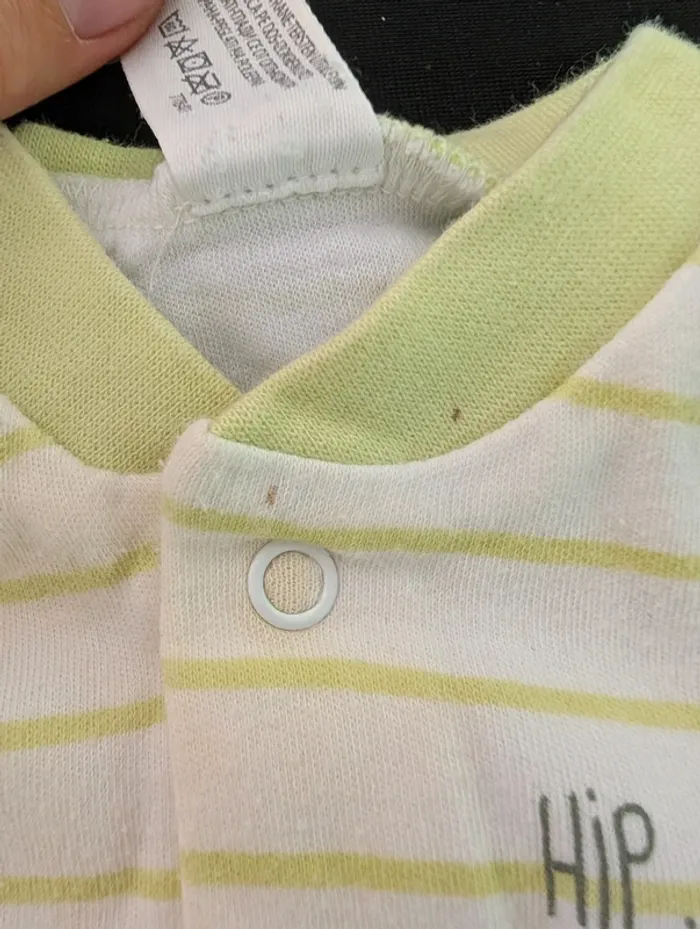 Barboteuse combishort hippopotame - photo numéro 3