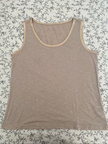 Tee-shirt doré-beige