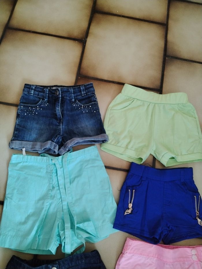 Lot de 5 shorts et 1 mini jupe - photo numéro 2