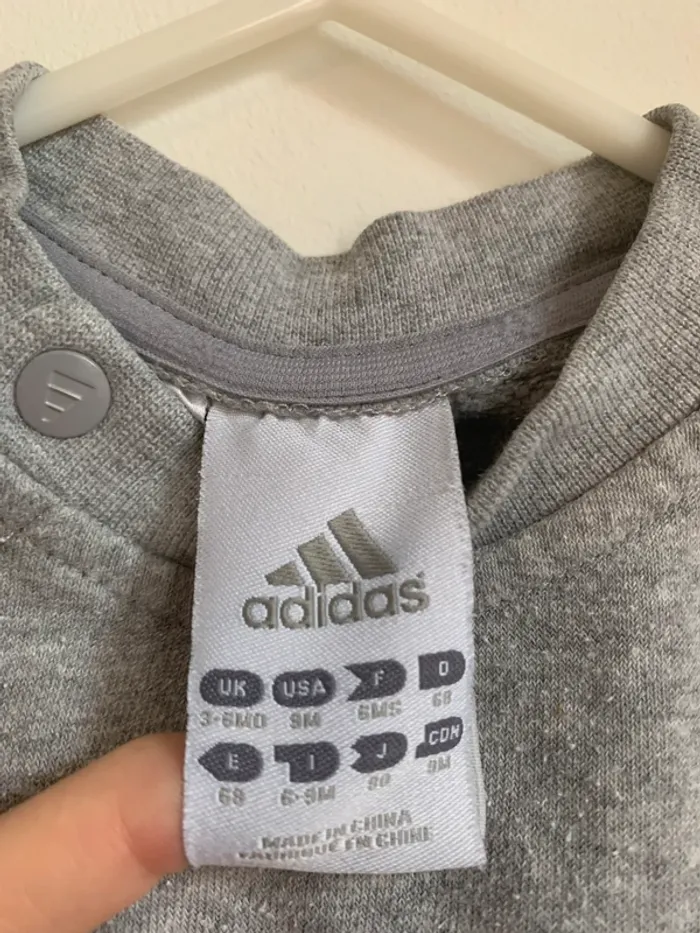Sweatshirt Adidas – 9 mois - photo numéro 3