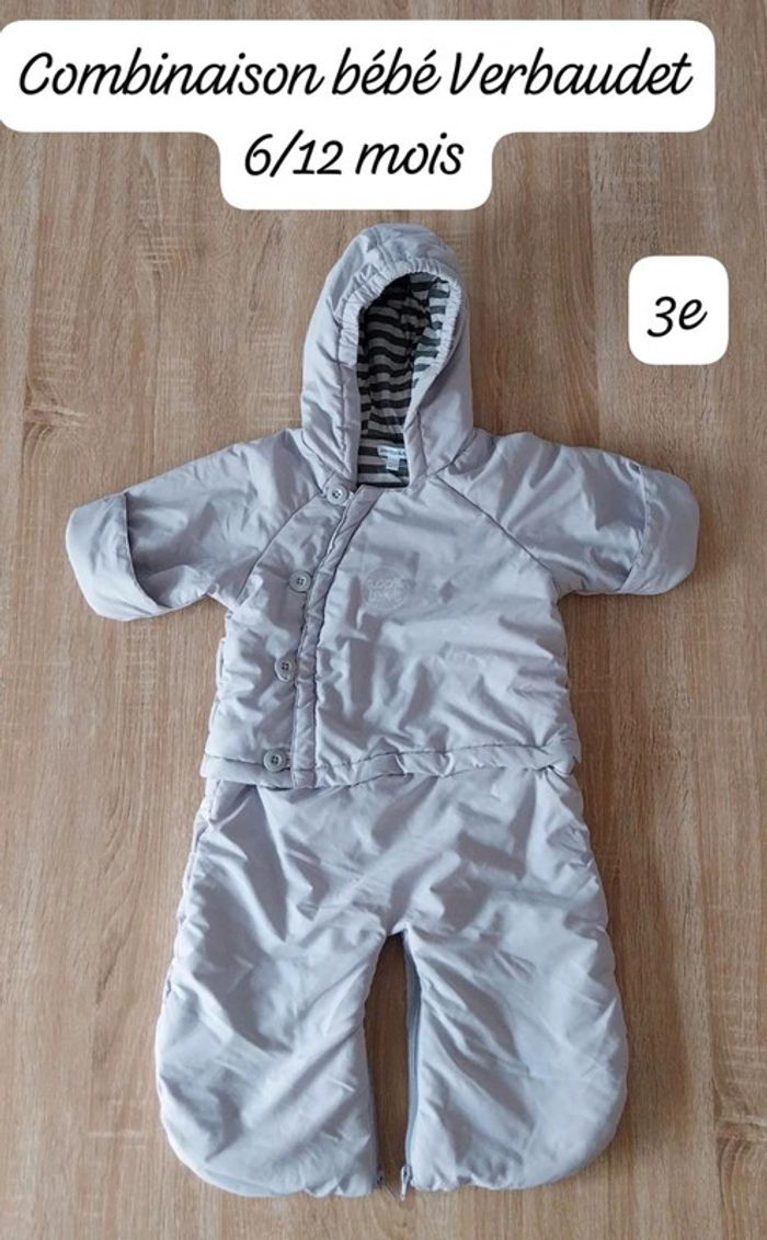 Combinaison bébé 6/12 mois