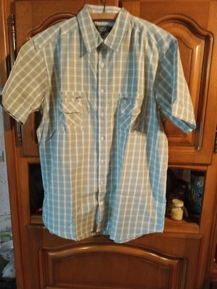 Chemise homme manches courtes l homme moderne taille 4344 - photo numéro 3
