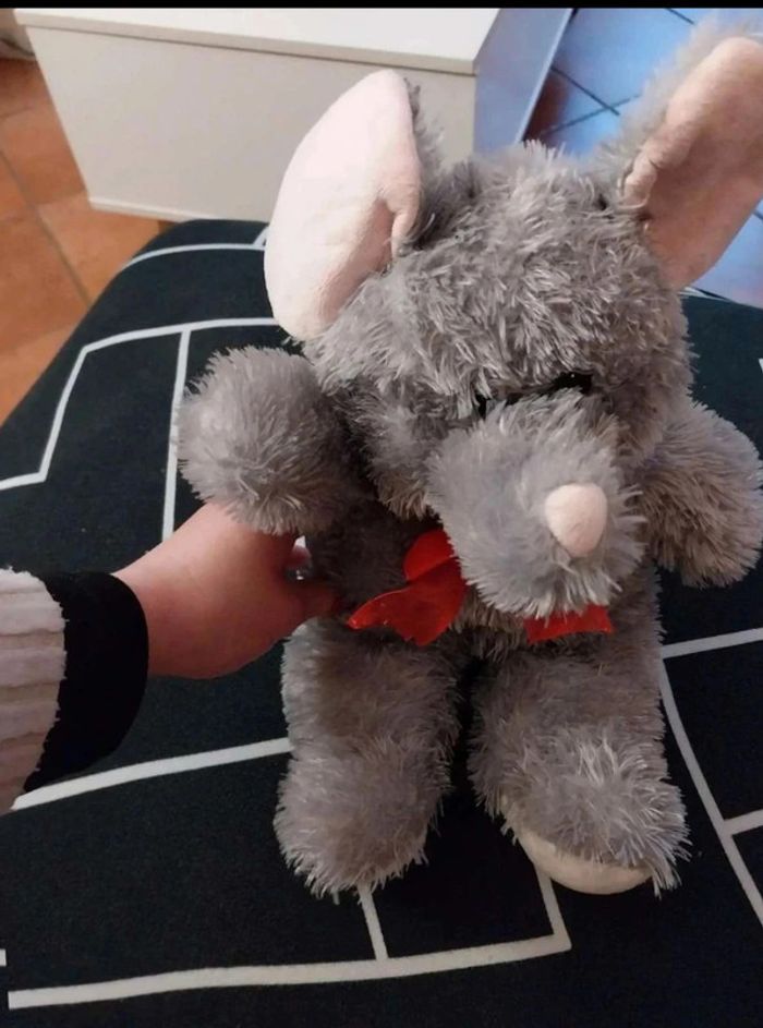 Doudou élephant tout  doux - photo numéro 2