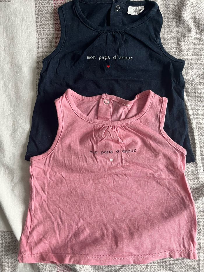 Débardeurs 6 mois