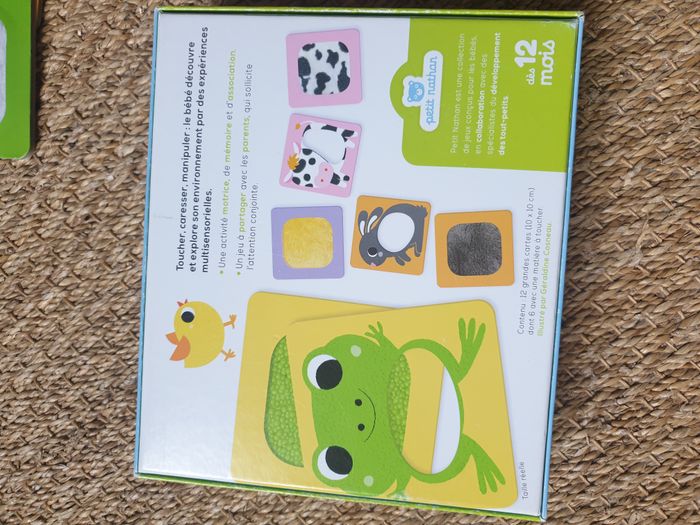 Cartes sensorielles Ferme à toucher - Petit Nathan - photo numéro 5