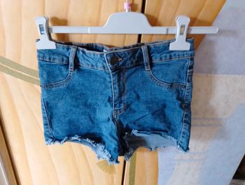 Short en jean bleu 36