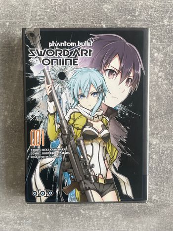 Manga Sword art online phanto, bullet tome 1 en version française.