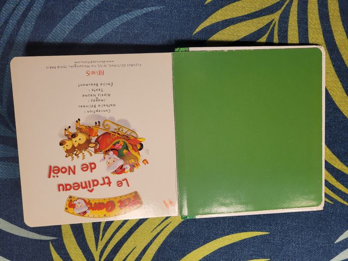 Livre p'tit garçon le traîneau de Noël - photo numéro 7