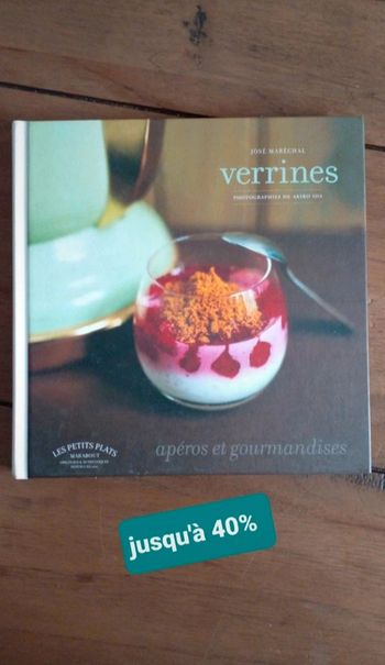 Livre cuisine verrines