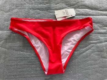 Bas maillot rouge Simone Pérèle neuf