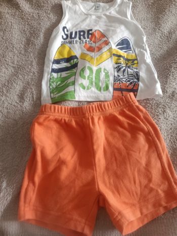 Ensemble short et tee shirt