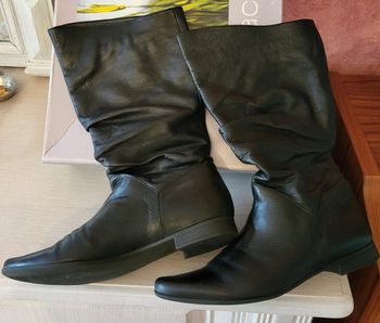 Botte peau souple