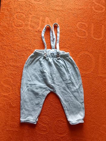 Sarouel avec bretelles Zara 6-9 mois 74 cm