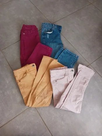 Lot de 4 pantalons 4 ans