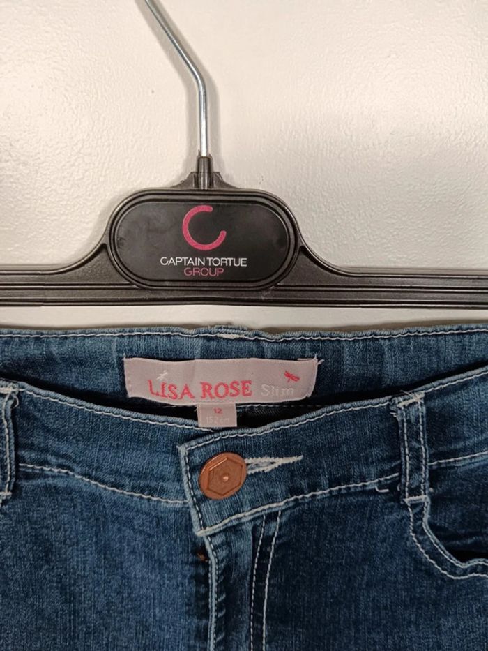 C13 jeans marine Lisa Rose 12 ans - photo numéro 3