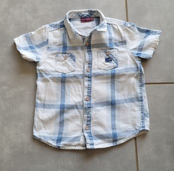 Chemise MC 3 ans