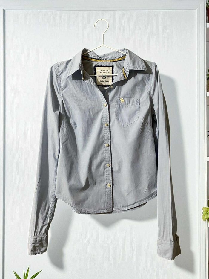 Chemisier bleu clair Abercombrie & Fitch - photo numéro 5