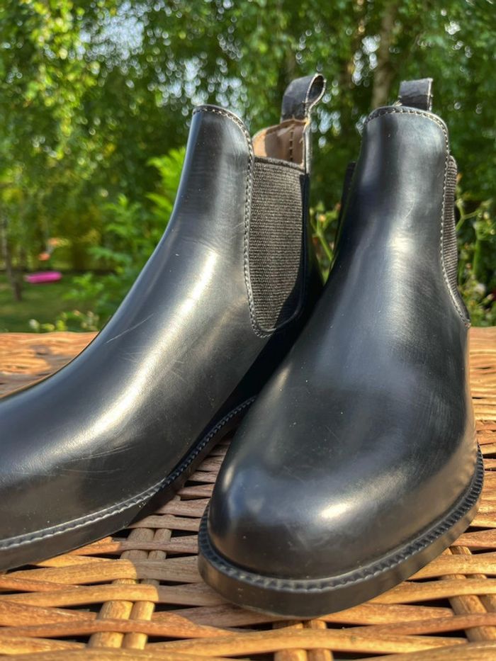 Bottine - Botte - Aigle - Imperméable - Vintage - Jodhpur 420 - Noir - 42 - photo numéro 8
