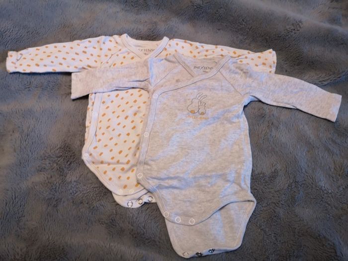Lot de 2 bodies manches longues - photo numéro 2
