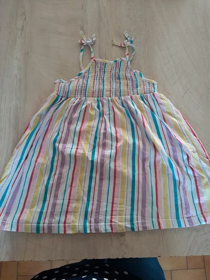 Robe multicolore