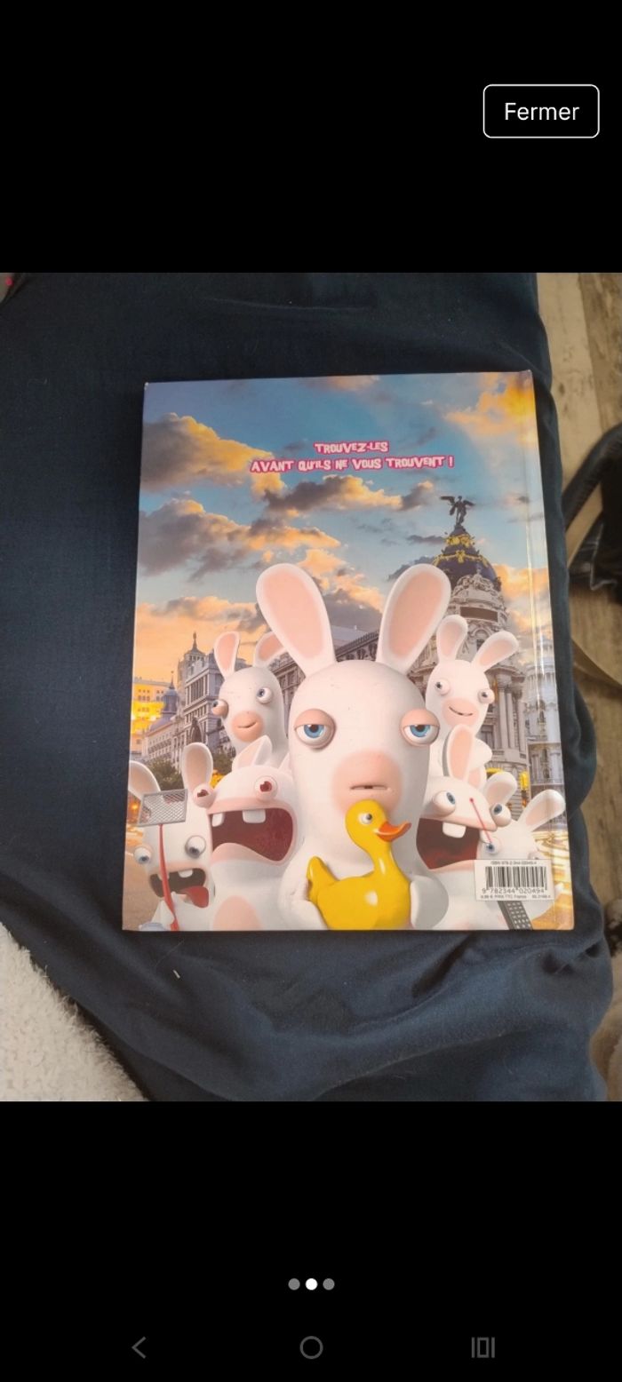 Livre lapin crétin