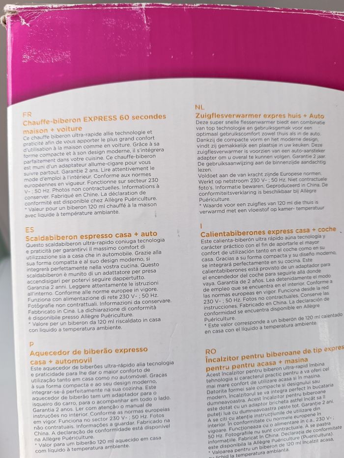 Chauffe biberon petits pots - photo numéro 4