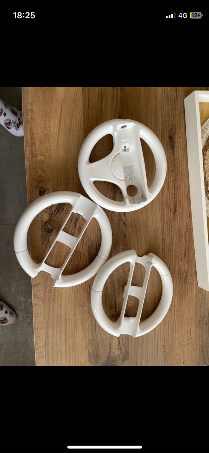 Volants Wii pour Mario kart