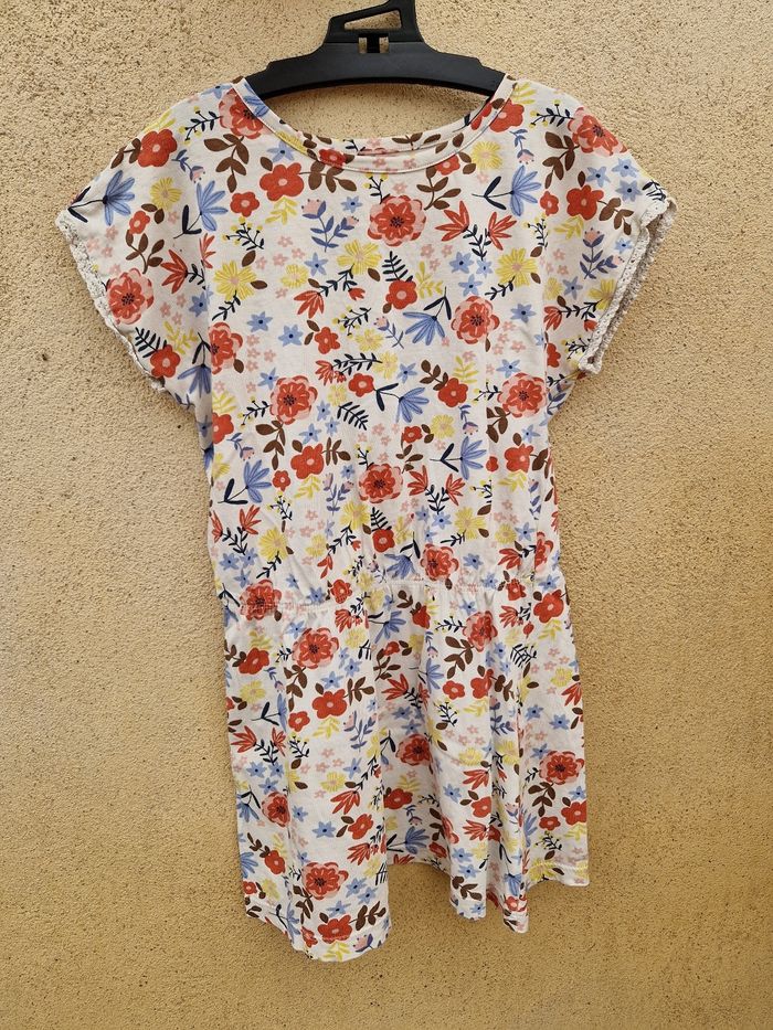 Robe fleurie fille 6 ans