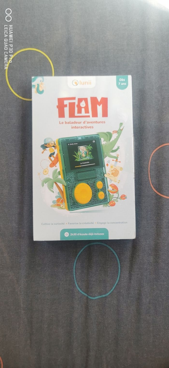 Baladeur d'aventure interactif flam