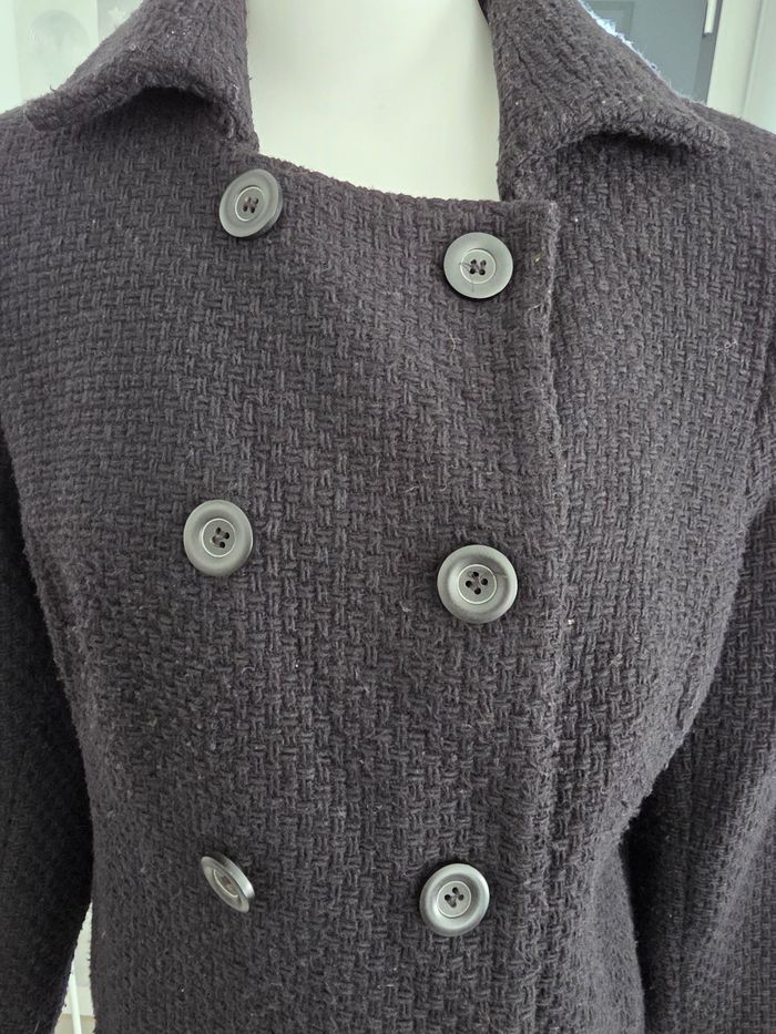 Manteau femme noir taille 44 - photo numéro 2