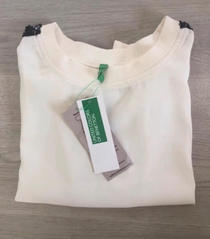Pull léger benetton fille NEUF avec étiquette 6 ans 7 ans - photo numéro 15