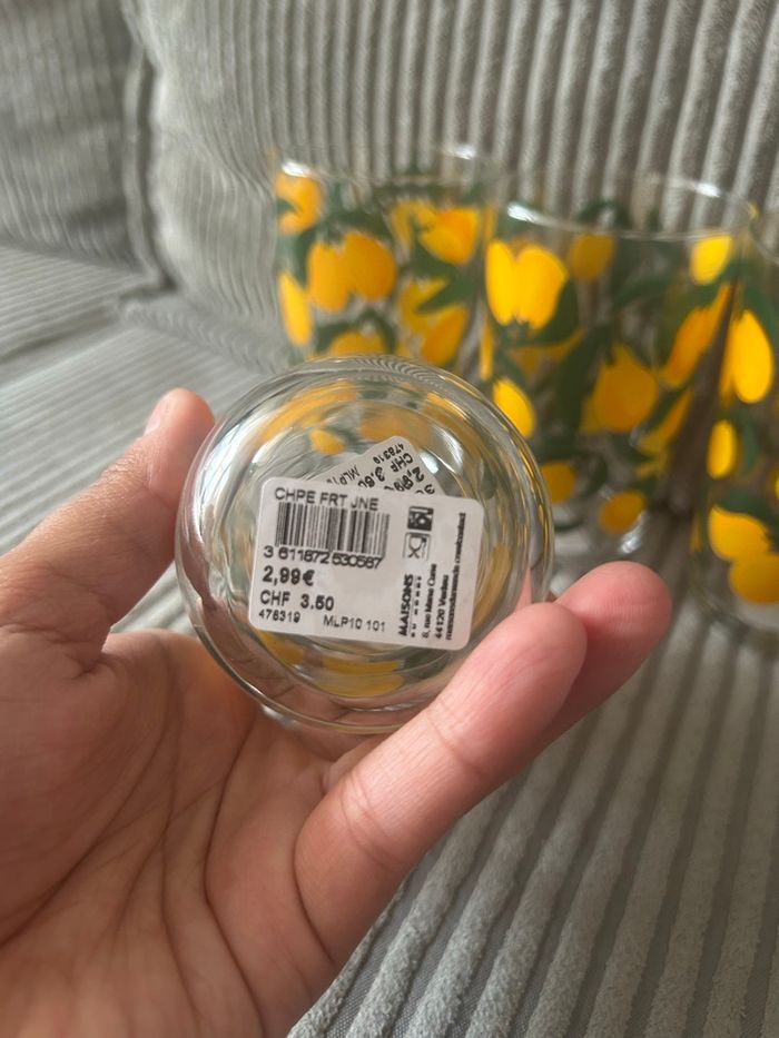 Lot de verres maison du monde - photo numéro 2