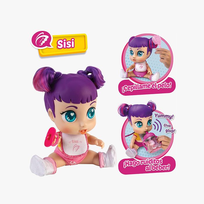 BIZAK SUPER MIGNONNE POUPÉE GLIZZY COOL DIVERS MODÈLES