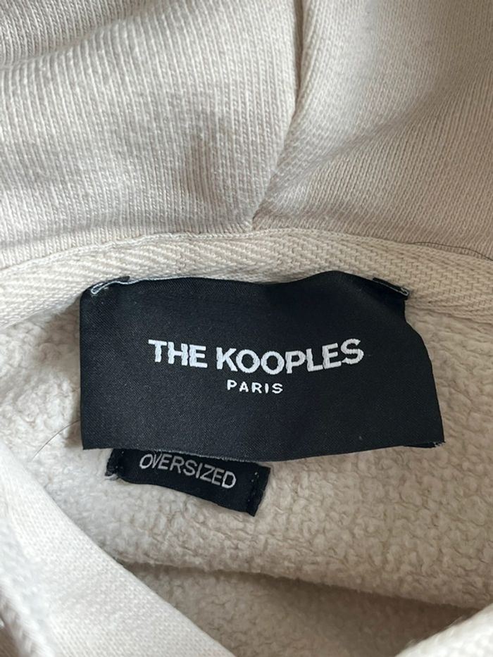Sweat à capuche beige The Kooples S - photo numéro 5