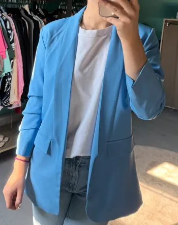 blazer bleu