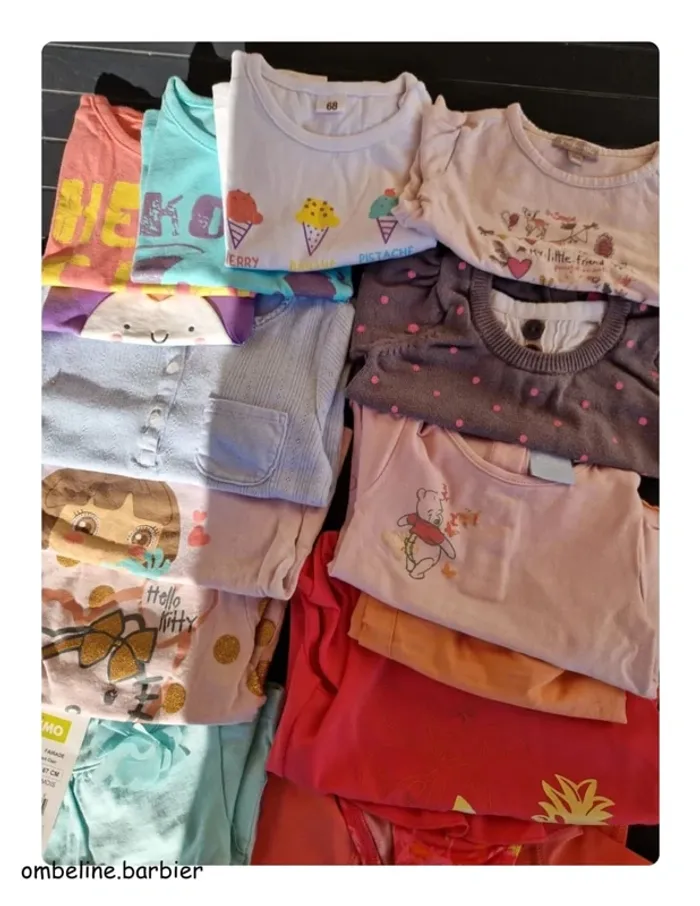 Lot de 17 pièces 6 mois fille - photo numéro 2